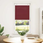 Vidaxl store plissé rouge bordeaux 65x150 cm largeur du tissu 64, 4 cm Vidaxl store plissé rouge bordeaux 65x150 cm largeur du tissu 64, 4 cm