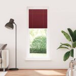 Vidaxl store pliss rouge bordeaux 80x200 cm largeur du tissu 79, 4 cm