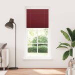 Vidaxl store pliss� rouge bordeaux 90x200 cm largeur du tissu 89, 4 cm