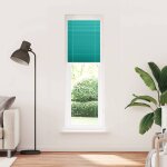 Vidaxl store pliss� vert p�trole 60x200 cm largeur du tissu 59, 4 cm