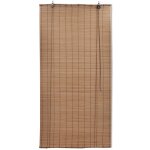 Vidaxl stores roulants en bambou 2 pcs 100x160 cm marron