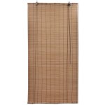 Vidaxl store roulant bambou marron 140x160 cm