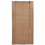 Vidaxl store roulant bambou marron 80x160 cm