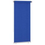 Vidaxl store roulant d'ext�rieur 105 (l) x 230 (h) cm bleu hdpe