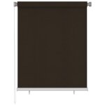 Vidaxl store roulant d'ext�rieur 120x140 cm marron