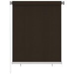 Vidaxl store roulant d'ext�rieur 125�(l) x 140�(h) cm marron
