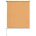 Vidaxl store roulant d'ext�rieur 125 (l) x 230 (h) cm beige