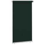 Vidaxl store roulant d'ext�rieur 125 (l) x 230 (h) cm vert fonc� hdpe