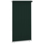 Vidaxl store roulant d'ext�rieur 125 (l) x 230 (h) cm vert fonc� hdpe