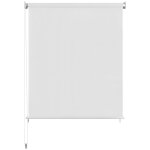 Vidaxl store roulant d'ext�rieur 165 (l) x 140 (h) cm blanc