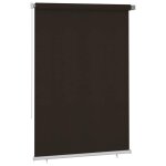 Vidaxl store roulant d'ext�rieur 165 (l) x 230 (h) cm marron hdpe