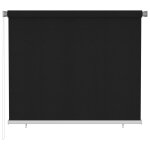 Vidaxl store roulant d'ext�rieur 180x140 cm noir