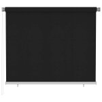 Vidaxl store roulant d'ext�rieur 185 (l) x 140 (h) cm noir