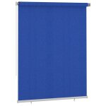Vidaxl store roulant d'ext�rieur 180x230 cm bleu pehd