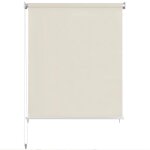 Vidaxl store roulant d'ext�rieur 185 (l) x 230 (h) cm cr�me