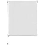 Vidaxl store roulant d'ext�rieur 205 (l) x 140 (h) cm blanc
