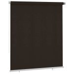 Vidaxl store roulant d'ext�rieur 205 (l) x 230 (h) cm marron hdpe