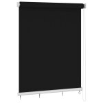 Vidaxl store roulant d'ext�rieur 205 (l) x 230 (h) cm noir