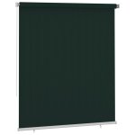 Vidaxl store roulant d'ext�rieur 205 (l) x 230 (h) cm vert fonc� hdpe
