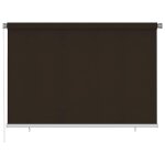 Vidaxl store roulant d'ext�rieur 225 (l) x 140 (h) cm marron
