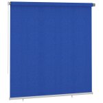 Vidaxl store roulant d'ext�rieur 225 (l) x 230 (h) cm bleu hdpe