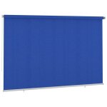 Vidaxl store roulant d'ext�rieur 355 (l) x 230 (h) cm bleu hdpe