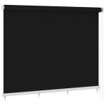 Vidaxl store roulant d'ext�rieur 400x230 cm noir
