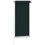 Vidaxl store roulant d'ext�rieur 65�(l) x 140�(h) cm hdpe vert fonc�