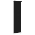 Vidaxl store roulant d'ext�rieur 65�(l) x 230�(h) cm hdpe noir