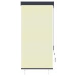 Vidaxl store roulant d'ext�rieur 80 x 250 cm cr�me