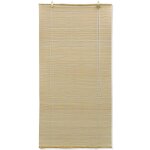 Vidaxl store � rouleau bambou naturel 80x160 cm