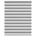 Vidaxl store v�nitien zebra 140, 9 x 175 cm, largeur du tissu 136, 7 cm, gris