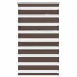 Vidaxl store v�nitien zebra 90, 9 x 150 cm, largeur du tissu 86, 7 cm, couleur caf�