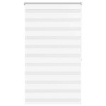 Vidaxl store v�nitien z�br� 100, 9 x 175 cm, largeur du tissu 96, 7 cm, blanc