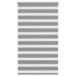 Vidaxl store v�nitien z�br� 100, 9 x 175 cm, largeur du tissu 96, 7 cm, gris
