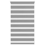 Vidaxl store v�nitien z�br� 50, 9 x 100 cm, largeur du tissu 46, 7 cm, gris
