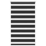 Vidaxl store v�nitien z�br� 50, 9 x 100 cm, largeur du tissu 46, 7 cm, noir