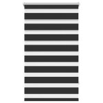 Vidaxl store v�nitien z�br� 90, 9 x 150 cm, largeur du tissu 86, 7 cm, noir