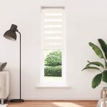 Vidaxl store z�bre beige marbr� largeur du tissu 60, 9 cm polyester