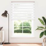 Vidaxl store z�bre blanc 150x230 cm largeur du tissu 145, 9cm polyester