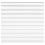 Vidaxl store z�bre blanc 155x100 cm largeur du tissu 150, 9cm polyester