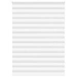Vidaxl store z�bre blanc 155x230 cm largeur du tissu 150, 9cm polyester