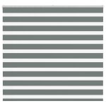Vidaxl store z�bre gris fonc� largeur du tissu 150, 9 cm polyester