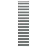 Vidaxl store z�bre gris fonc� largeur du tissu 65, 9 cm polyester
