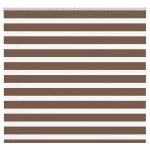 Vidaxl store z�bre marron 155x100cm largeur du tissu 150, 9cm polyester