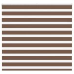 Vidaxl store z�bre marron 155x150cm largeur du tissu 150, 9cm polyester