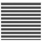 Vidaxl store z�bre noir 155x100 cm largeur du tissu 150, 9 cm polyester