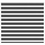 Vidaxl store z�bre noir 155x150 cm largeur du tissu 150, 9 cm polyester