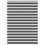 Vidaxl store z�bre noir 155x200 cm largeur du tissu 150, 9 cm polyester