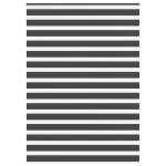 Vidaxl store z�bre noir 155x230 cm largeur du tissu 150, 9 cm polyester